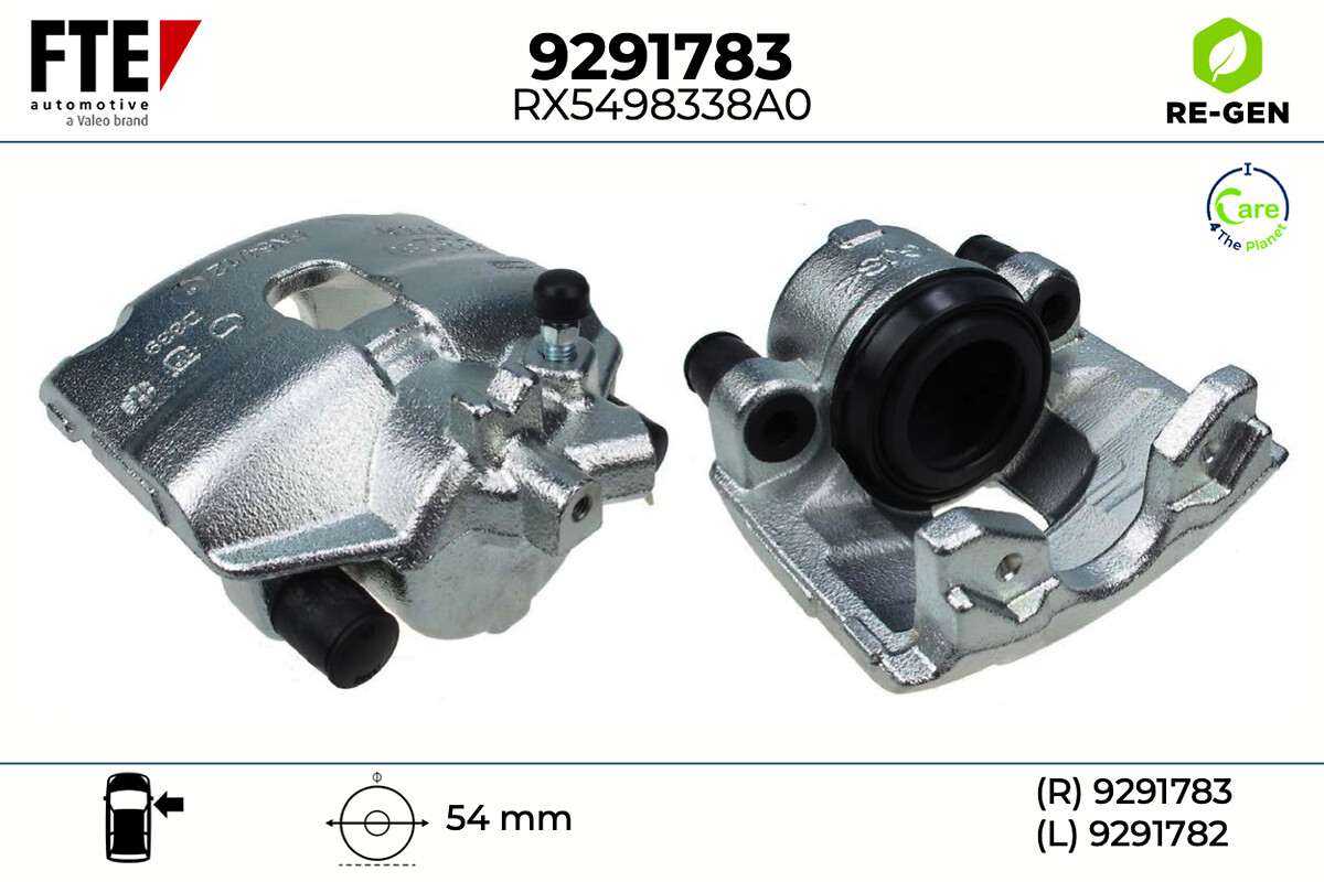 Étrier de frein FTE automotive GmbH ref. 9291783