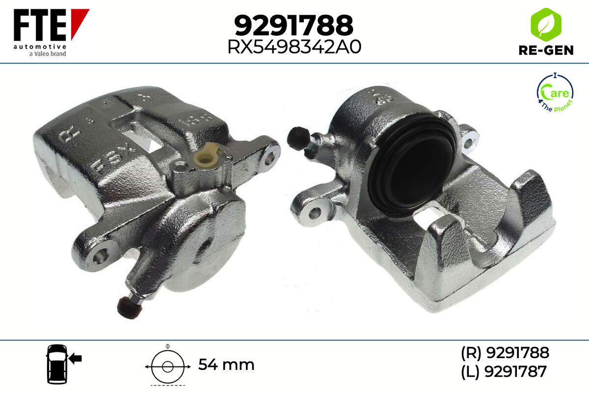 Étrier de frein FTE automotive GmbH 9291788
