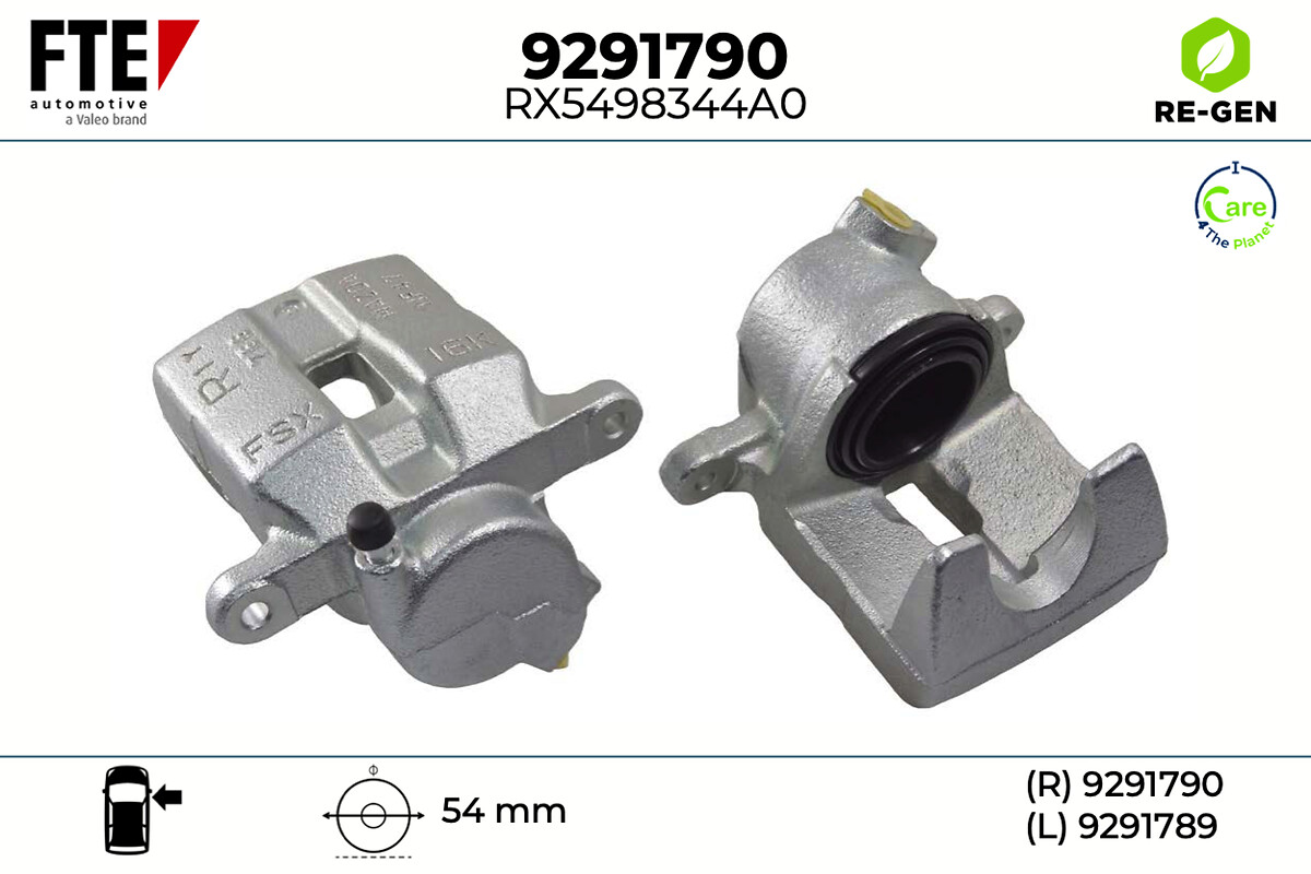 Étrier de frein FTE automotive GmbH ref. 9291790