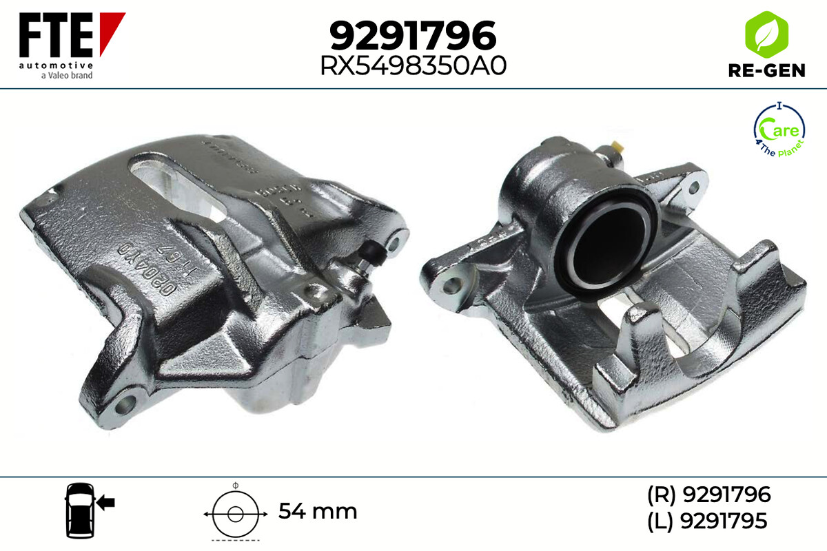 Étrier de frein FTE automotive GmbH 9291796