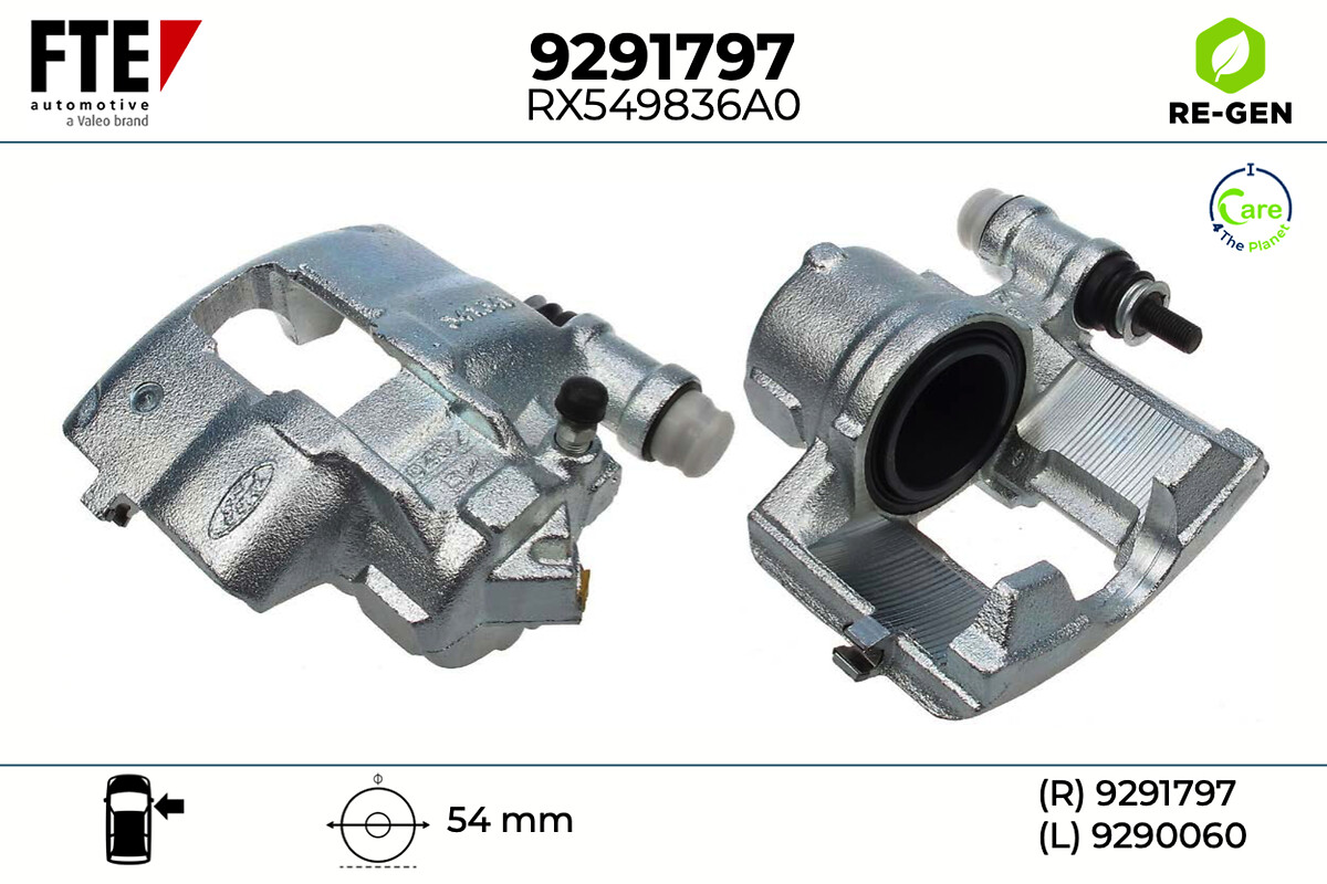 Étrier de frein FTE automotive GmbH ref. 9291797