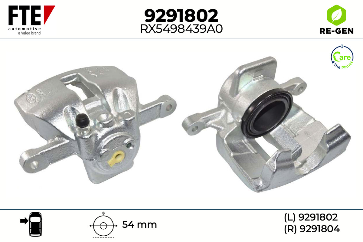 Étrier de frein FTE automotive GmbH ref. 9291802