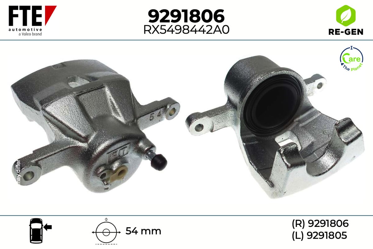 Étrier de frein FTE automotive GmbH ref. 9291806