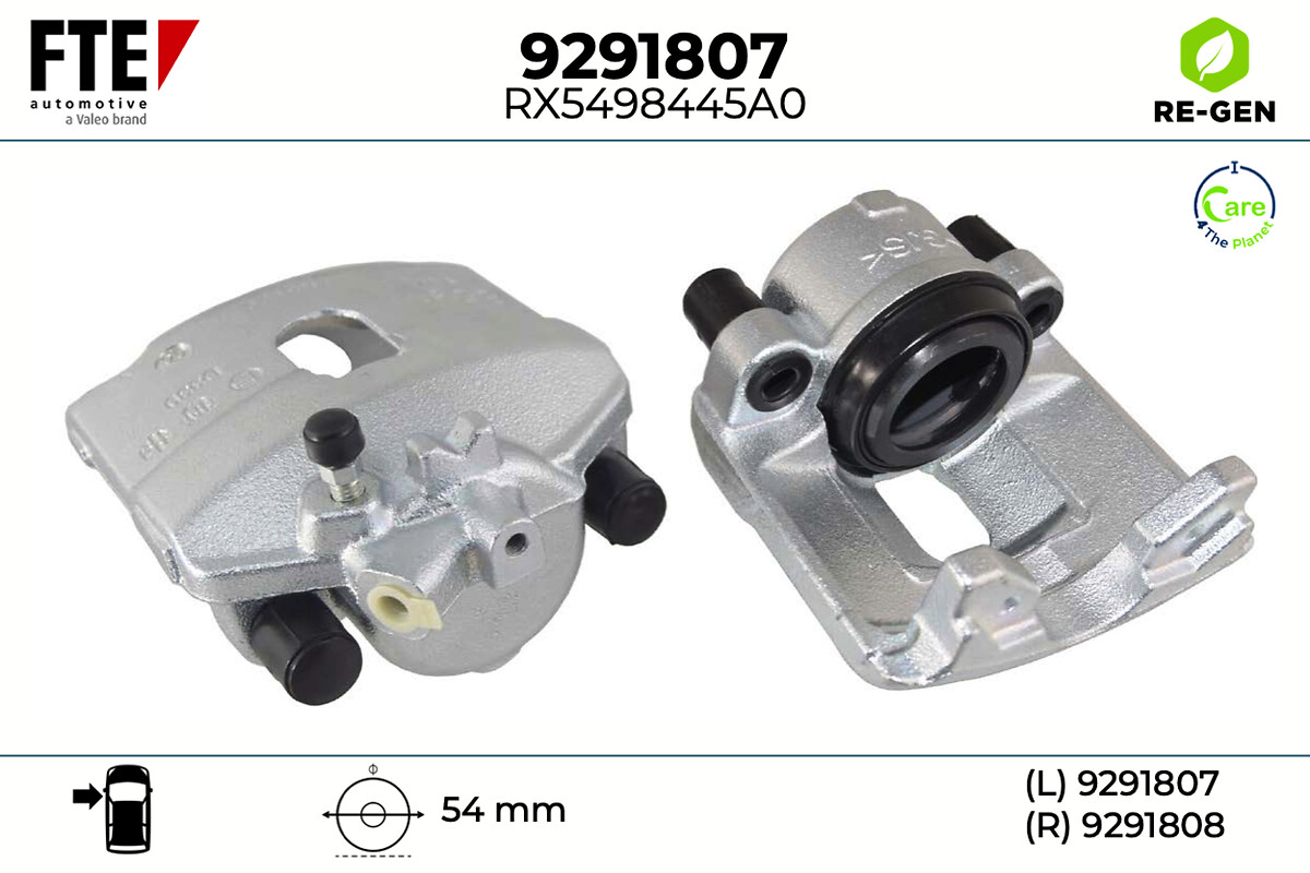 Étrier de frein FTE automotive GmbH ref. 9291807