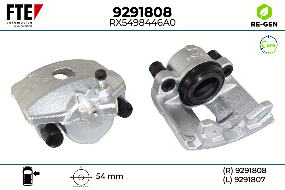 Étrier de frein FTE automotive GmbH ref. 9291808