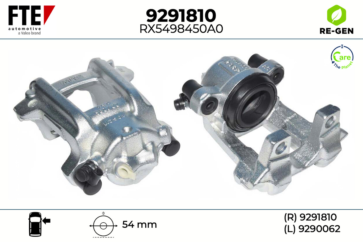Étrier de frein FTE automotive GmbH ref. 9291810