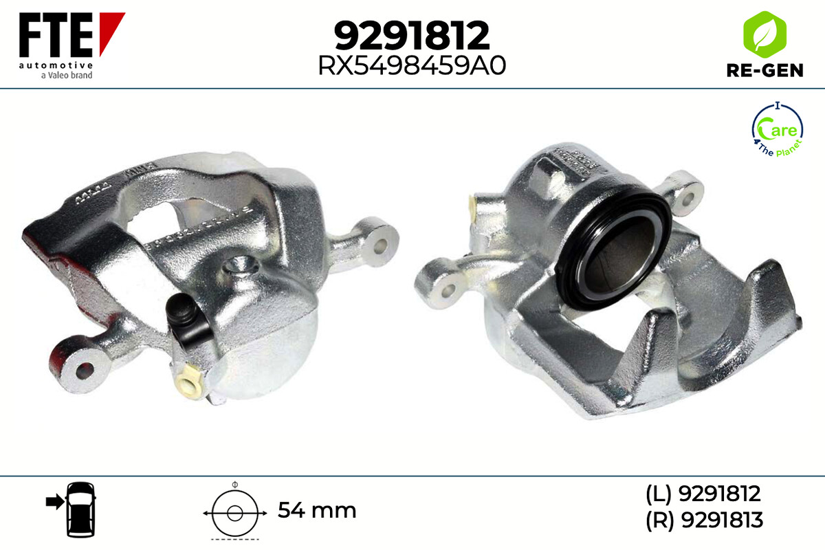 Étrier de frein FTE automotive GmbH ref. 9291812