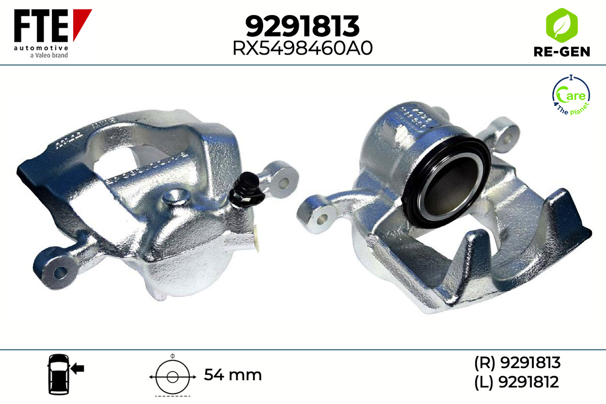 Étrier de frein FTE automotive GmbH ref. 9291813