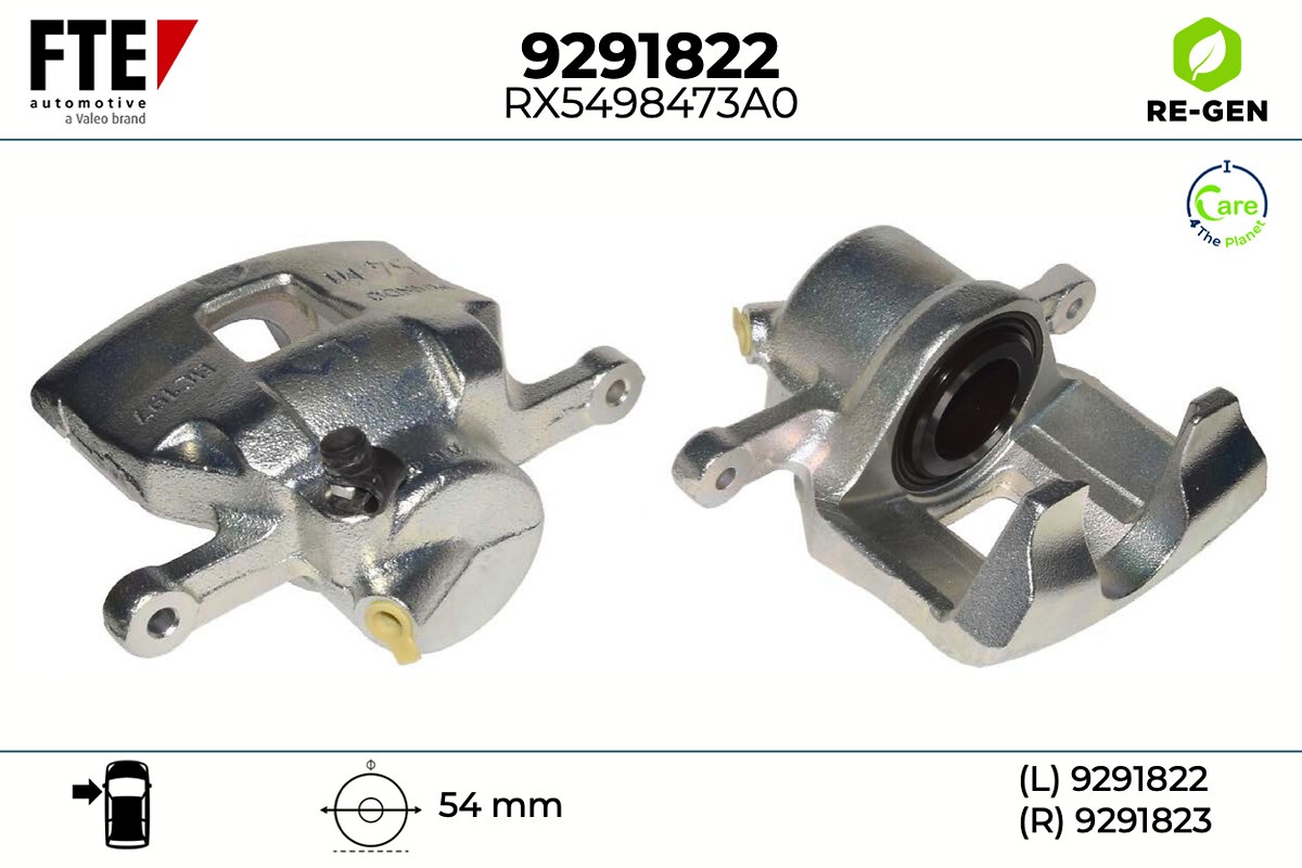 Étrier de frein FTE automotive GmbH ref. 9291822