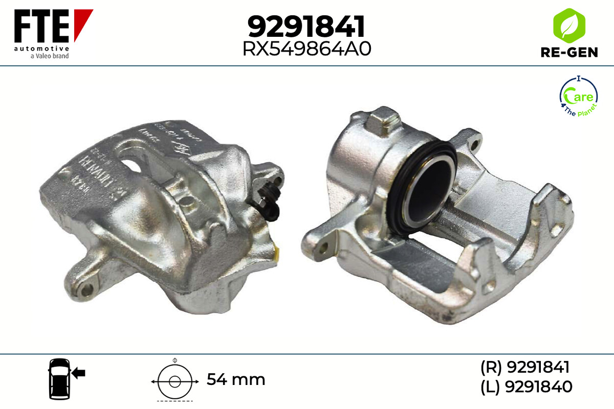 Étrier de frein FTE automotive GmbH ref. 9291841