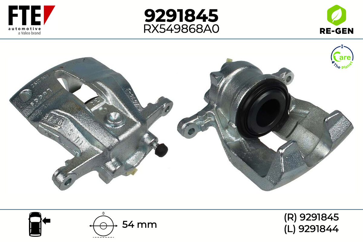 Étrier de frein FTE automotive GmbH ref. 9291845