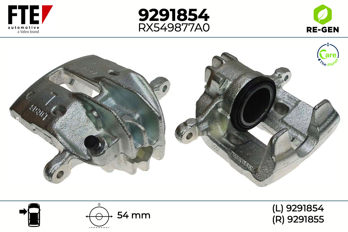 Étrier de frein FTE automotive GmbH ref. 9291854