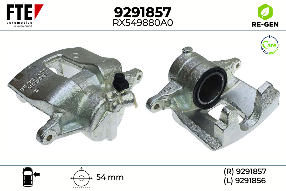 Étrier de frein FTE automotive GmbH ref. 9291857