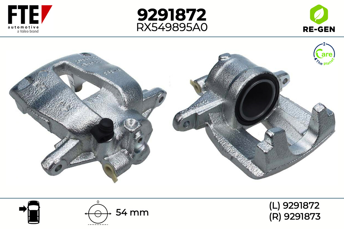 Étrier de frein FTE automotive GmbH ref. 9291872