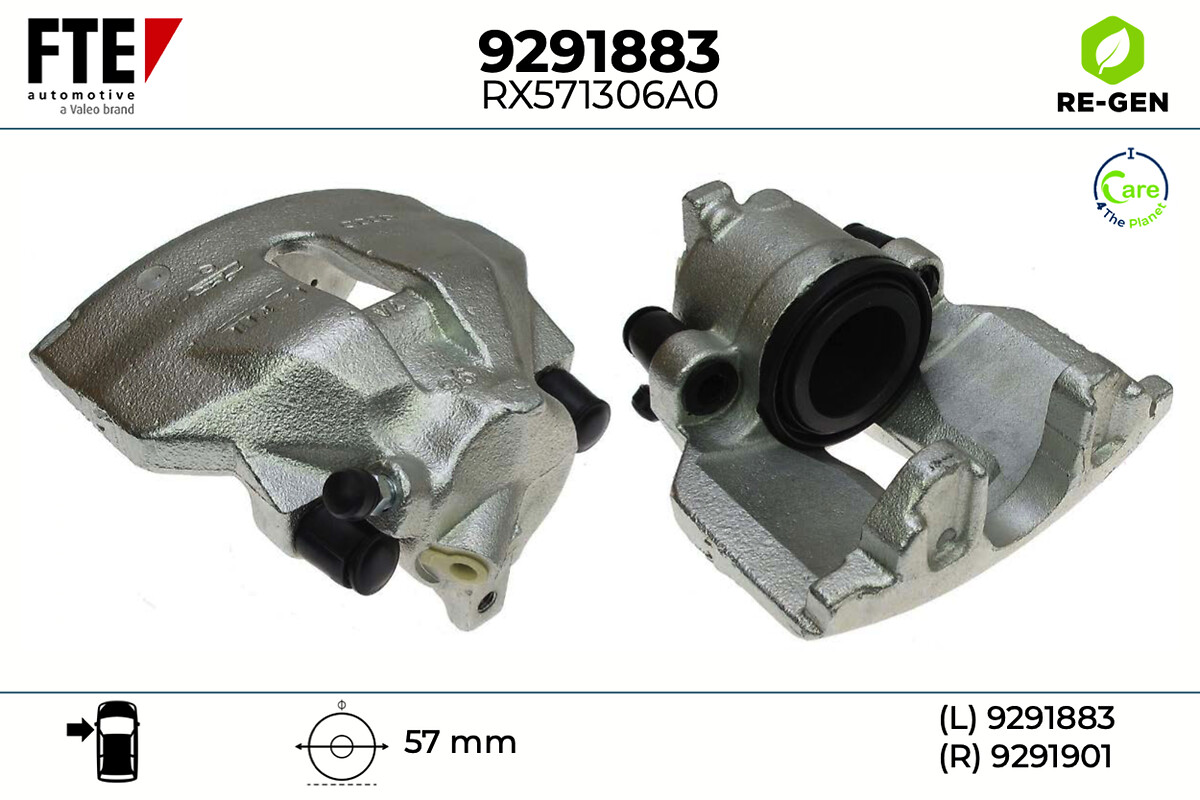 Étrier de frein FTE automotive GmbH ref. 9291883