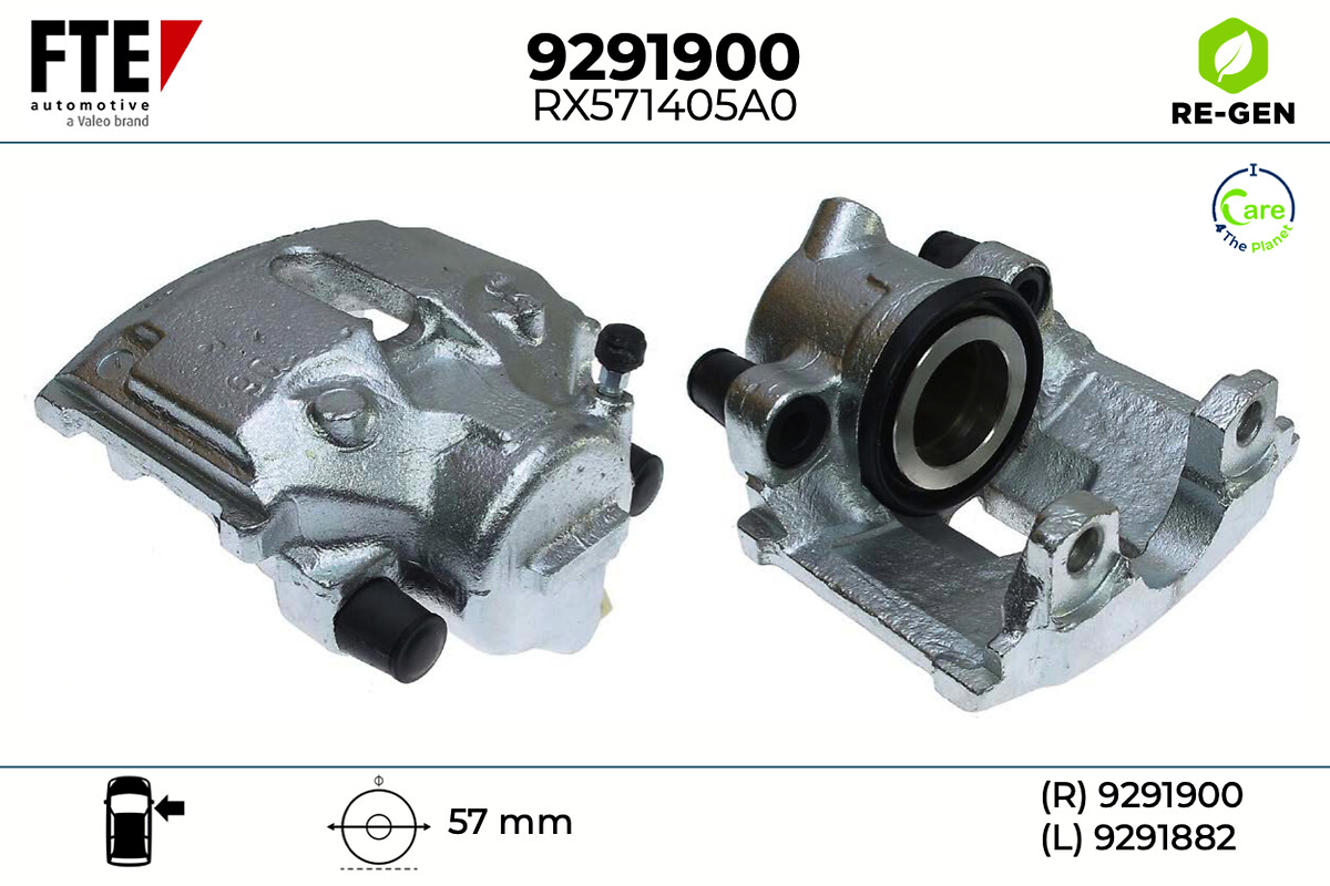 Étrier de frein FTE automotive GmbH ref. 9291900