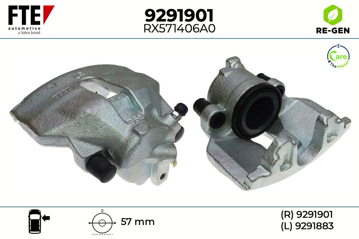 Étrier de frein FTE automotive GmbH ref. 9291901