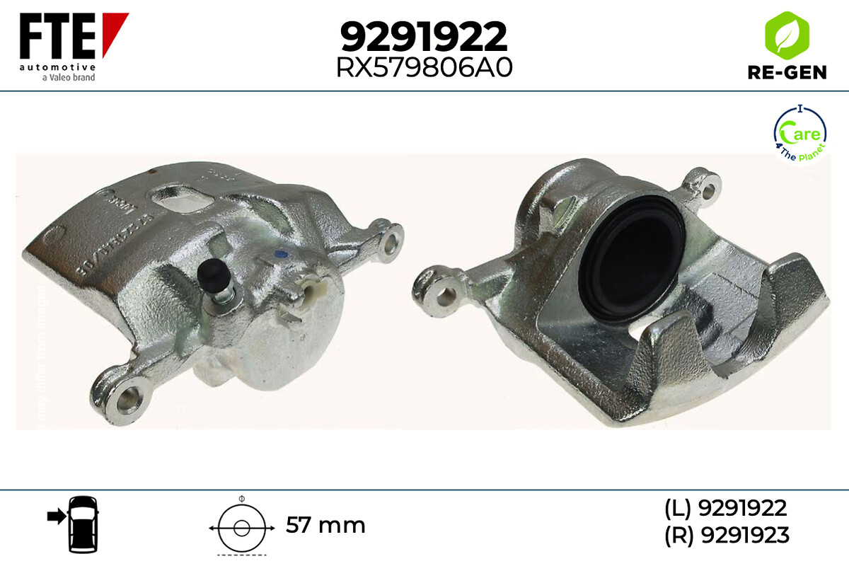 Étrier de frein FTE automotive GmbH 9291922