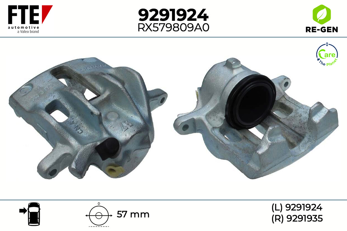 Étrier de frein FTE automotive GmbH ref. 9291924