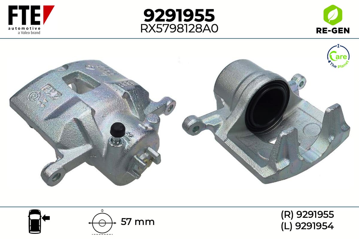 Étrier de frein FTE automotive GmbH ref. 9291955