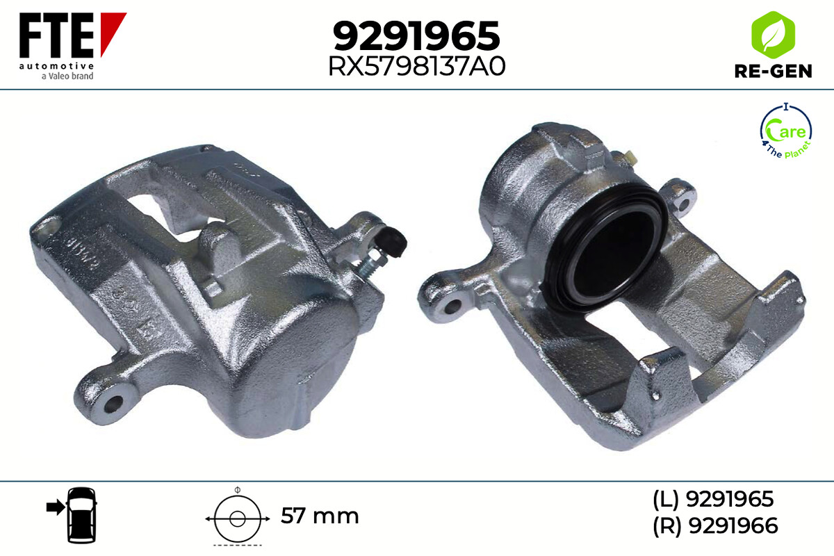 Étrier de frein FTE automotive GmbH ref. 9291965