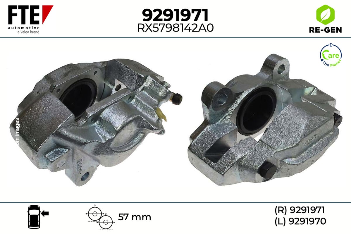 Étrier de frein FTE automotive GmbH ref. 9291971