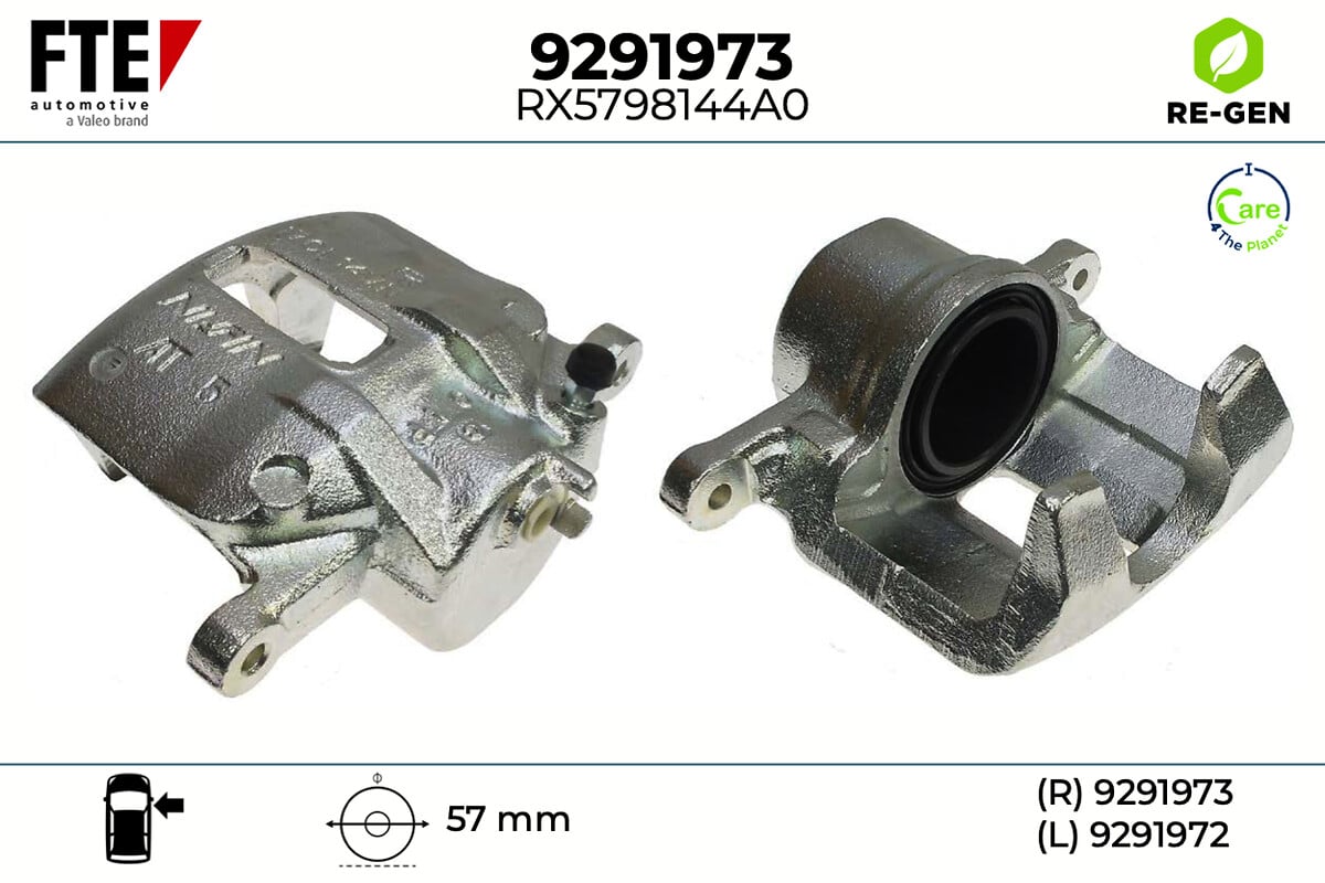 Étrier de frein FTE automotive GmbH ref. 9291973