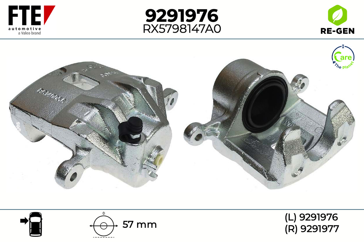 Étrier de frein FTE automotive GmbH ref. 9291976