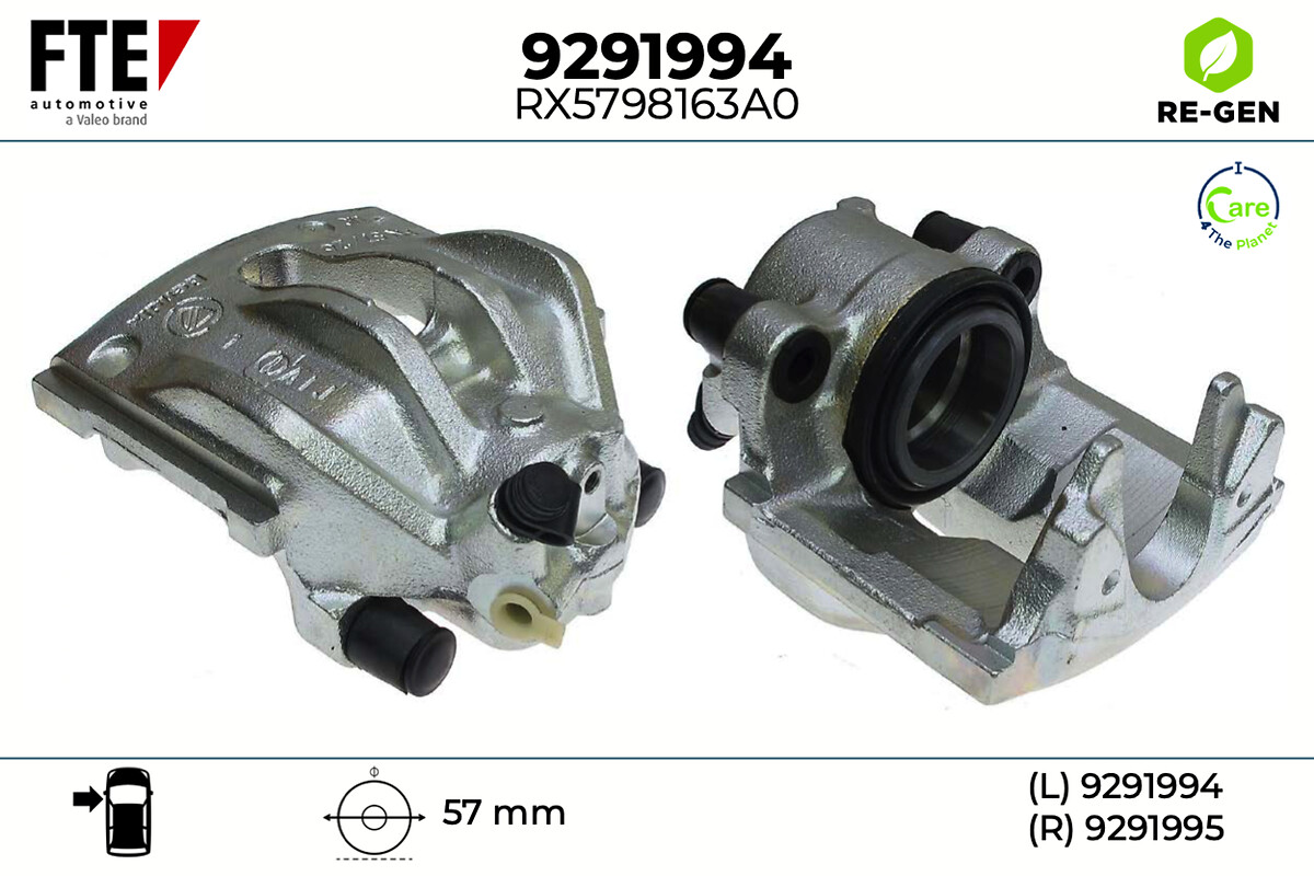 Étrier de frein FTE automotive GmbH ref. 9291994