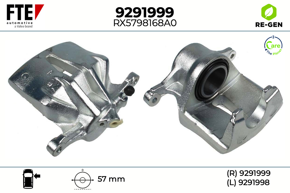 Étrier de frein FTE automotive GmbH ref. 9291999