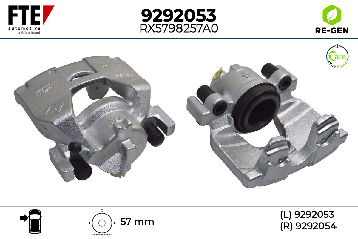 Étrier de frein FTE automotive GmbH ref. 9292053