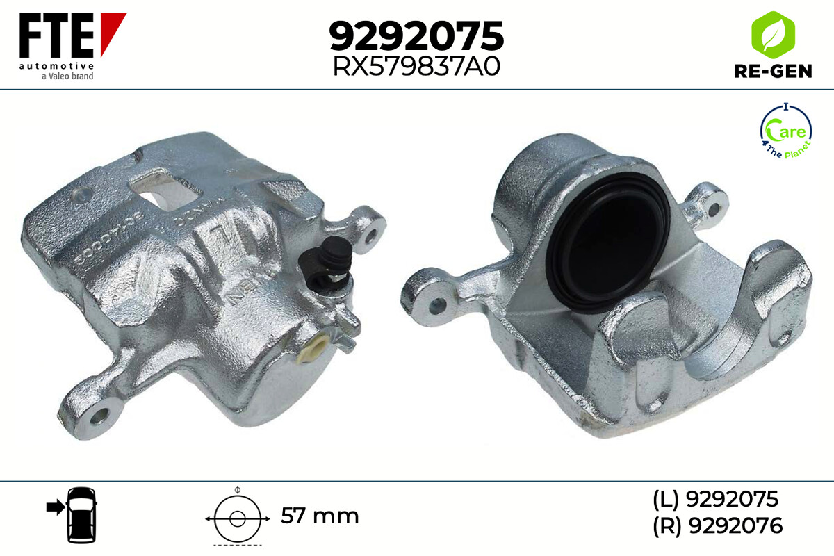 Étrier de frein FTE automotive GmbH ref. 9292075