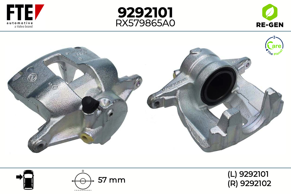 Étrier de frein FTE automotive GmbH ref. 9292101