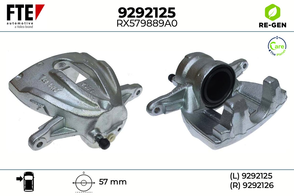 Étrier de frein FTE automotive GmbH ref. 9292125