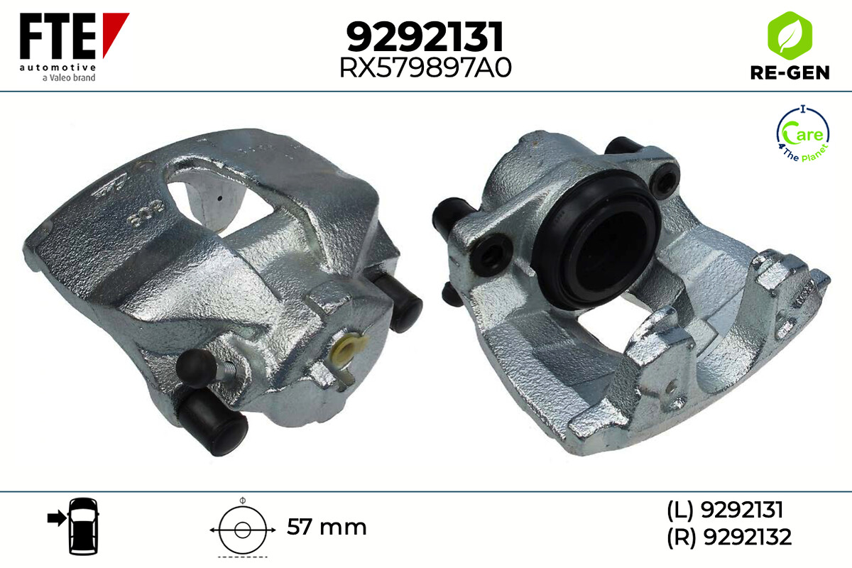 Étrier de frein FTE automotive GmbH ref. 9292131