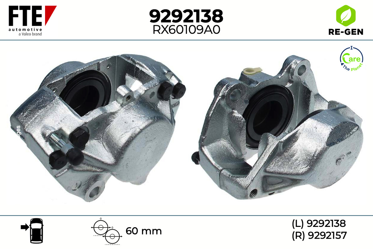Étrier de frein FTE automotive GmbH 9292138