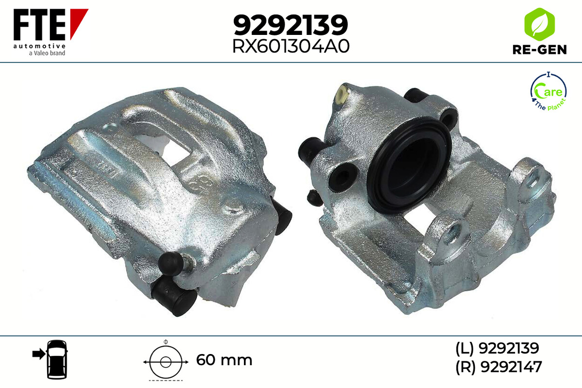 Étrier de frein FTE automotive GmbH ref. 9292139