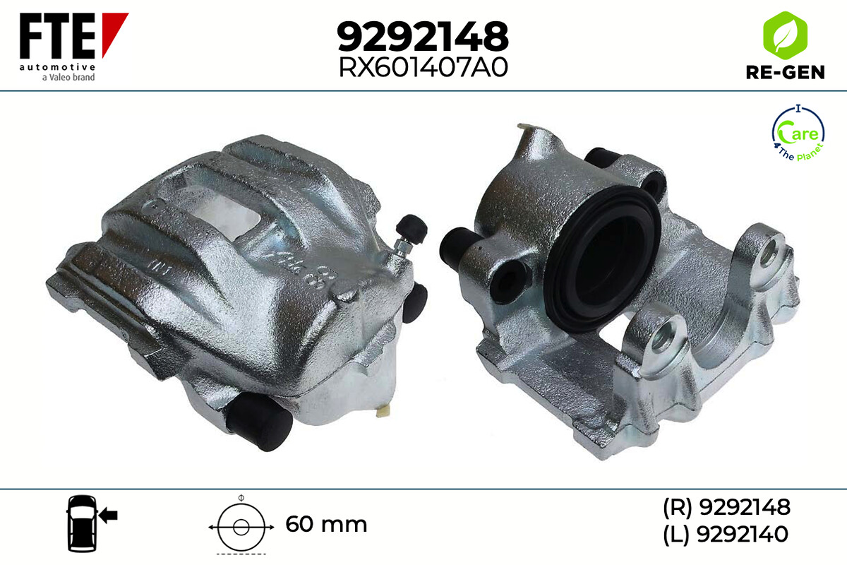 Étrier de frein FTE automotive GmbH ref. 9292148