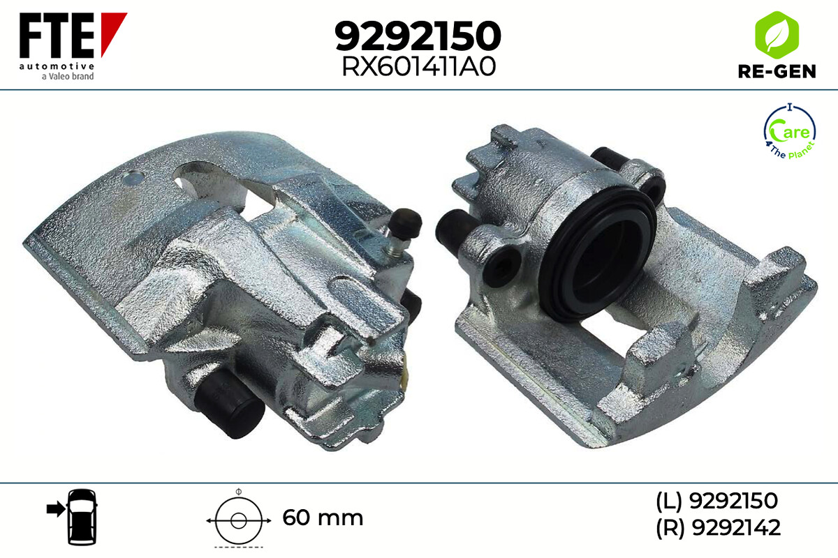 Étrier de frein FTE automotive GmbH ref. 9292150