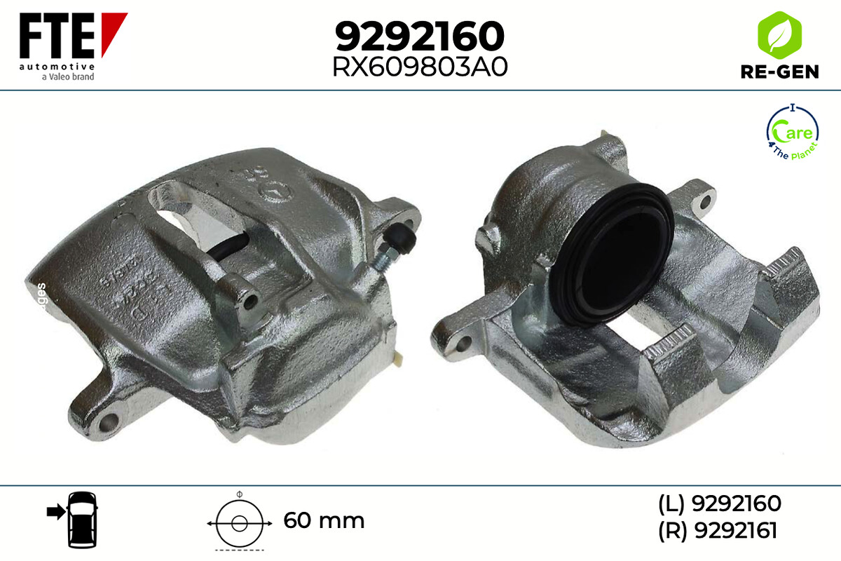 Étrier de frein FTE automotive GmbH ref. 9292160