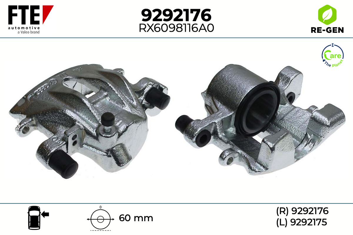 Étrier de frein FTE automotive GmbH 9292176
