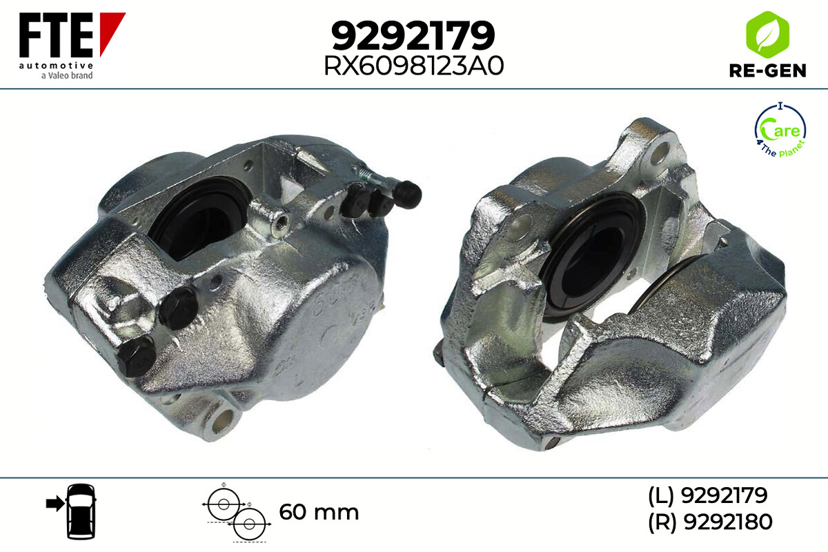 Étrier de frein FTE automotive GmbH ref. 9292179