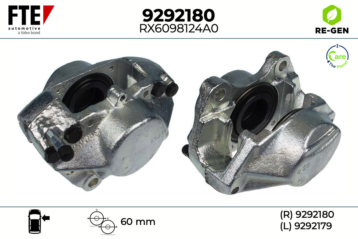 Étrier de frein FTE automotive GmbH 9292180