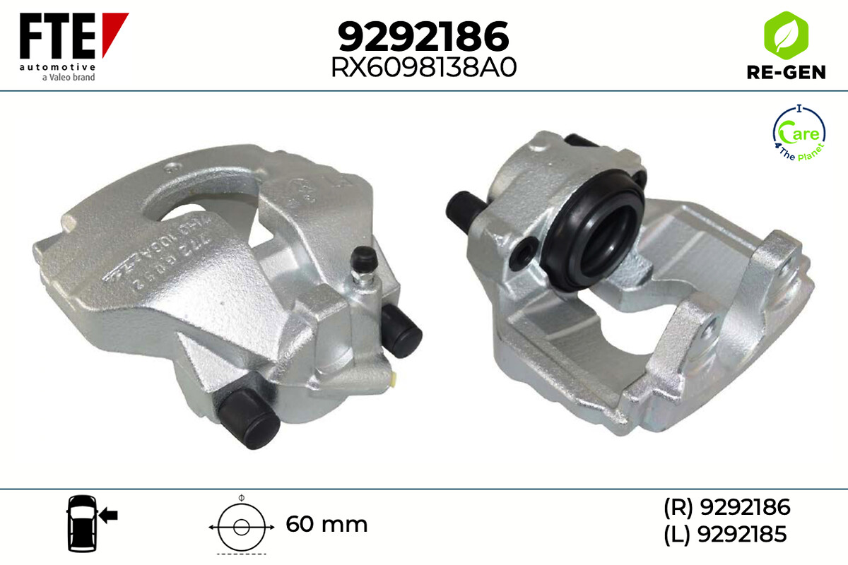 Étrier de frein FTE automotive GmbH ref. 9292186