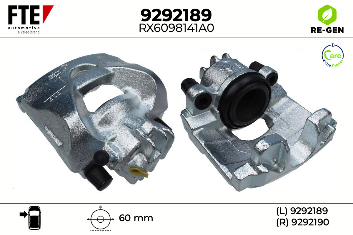 Étrier de frein FTE automotive GmbH ref. 9292189