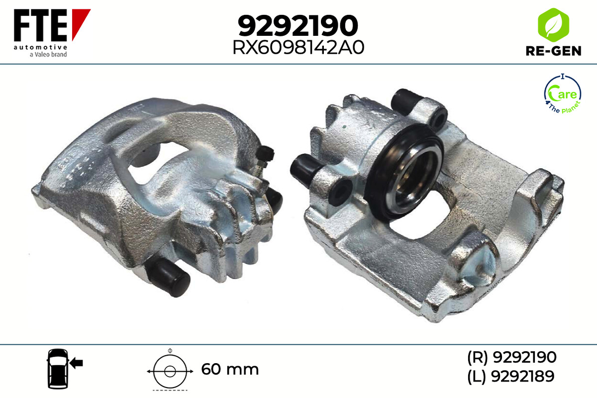 Étrier de frein FTE automotive GmbH ref. 9292190