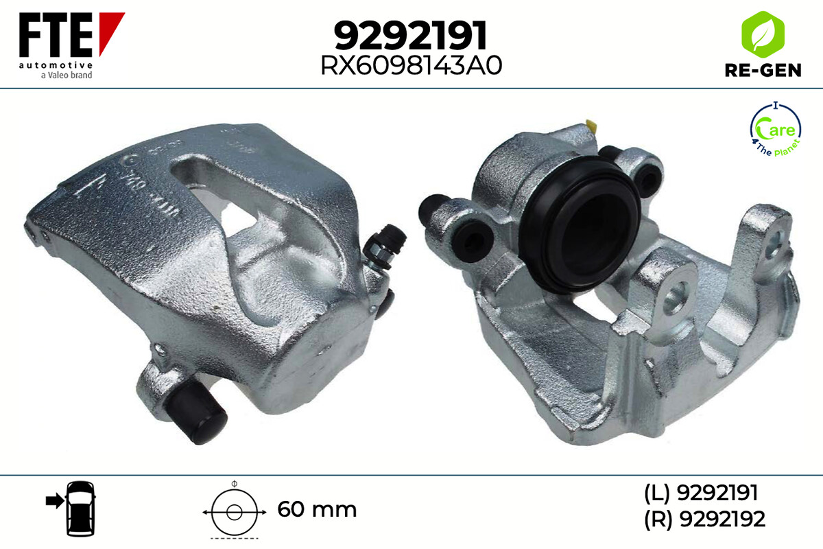 Étrier de frein FTE automotive GmbH ref. 9292191