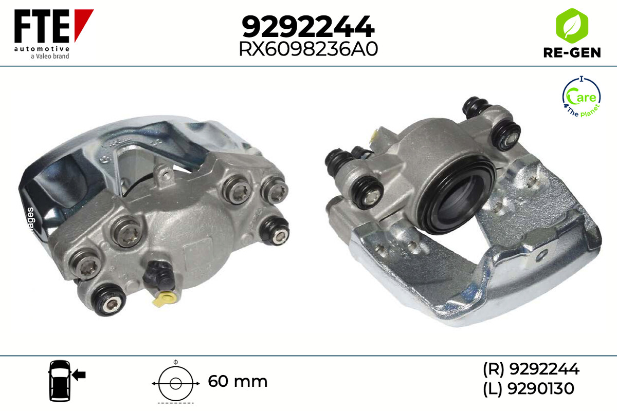 Étrier de frein FTE automotive GmbH ref. 9292244