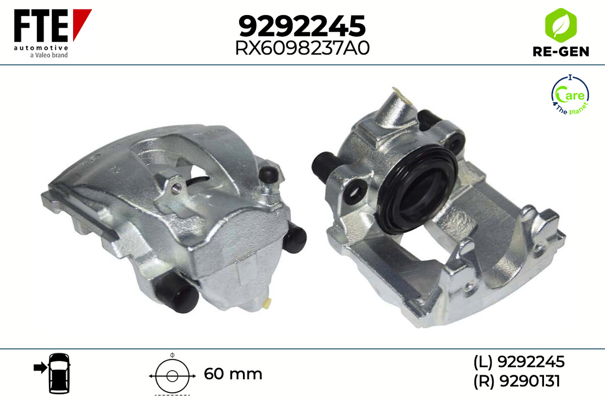 Étrier de frein FTE automotive GmbH ref. 9292245