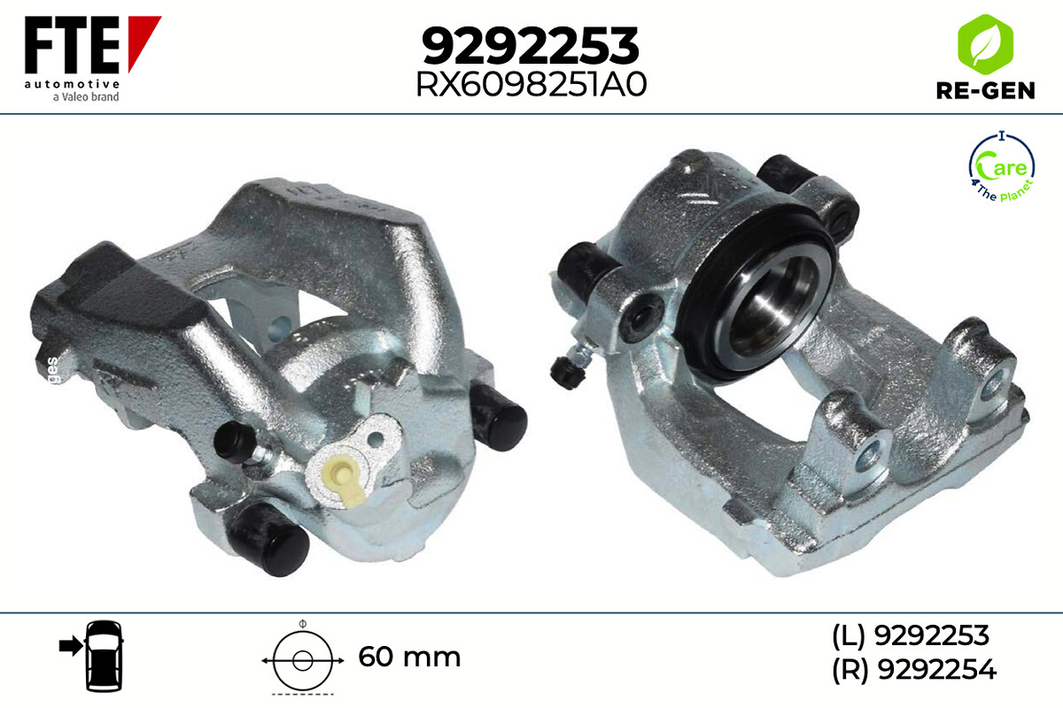 Étrier de frein FTE automotive GmbH ref. 9292253